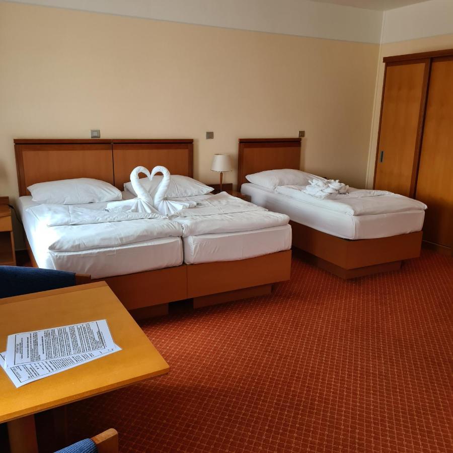 Hotel Slovan Есеник Экстерьер фото
