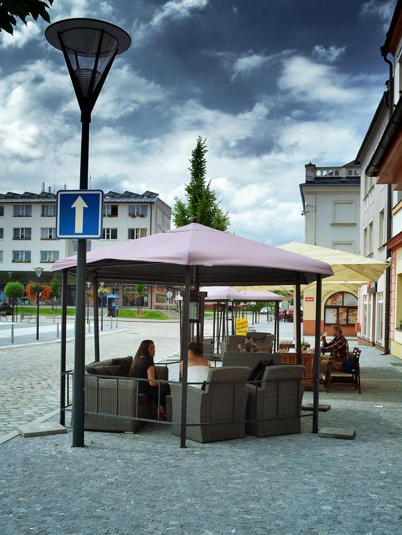 Hotel Slovan Есеник Экстерьер фото